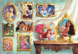 Clementoni sestavljanka Disney princese, galerija slik, 1000 koščkov