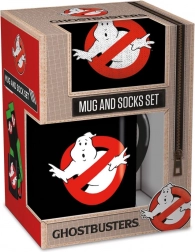Ghostbusters moški darilni set – skodelica 315 ml in nogavice 41–45
