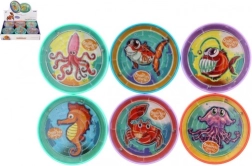 Kroglasti labirint Morski svet – žepna ravnotežna igra (mešanica motivov)