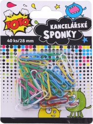 Pisane pisarniške sponke 28 mm