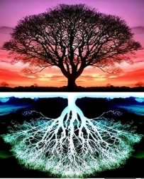 Diamantno slikanje Drevo 30x40 cm