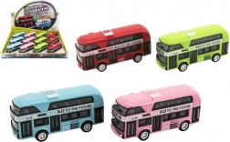 Dvopodlažni kovinski avtobus na vzvratni pogon