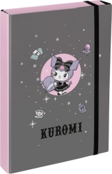 Mape za šolske zvezke A4 Jumbo KUROMI sive