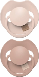Silikonske dinamične dude LOVI PRIME 18m+ Nude/Blush – 2 kosa