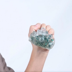 Fidget Blox Touch antistresna kocka – prozorna