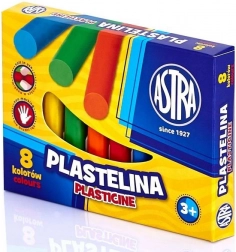 Kreativna plastelina Astra 8x13g