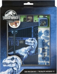 Kreativni komplet beležk z motivom JURASSIC WORLD