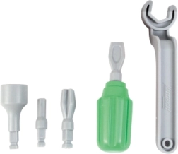 Masterkidz set ročnih orodij 6 kosov – izvijač in ključ za tablo STEM