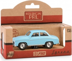 vozni model PRL Syrena 104 – moder 1:43 die-cast