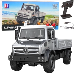 rc terensko vozilo mercedes-benz unimog 4x4 v merilu 1:20