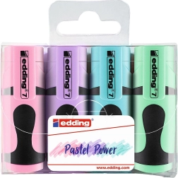 Edding Mini Pastel označevalci, set 4 kos