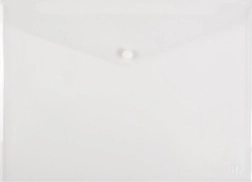 prosojna mapa z gumbom A3 opalina