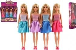 Punčka Anlily z gibljivimi sklepi 28 cm v elegantni obleki