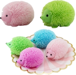 Svetleči antistresni ježek za stiskanje