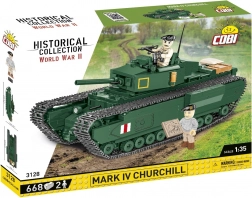 Gradbeni komplet tank MARK IV CHURCHILL 1:35 (668 kosov)
