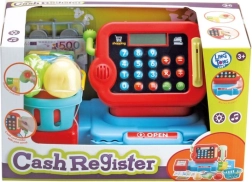 Otroška blagajna z dodatki za igro trgovine