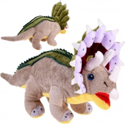 Plišasta igrača Triceratops 30 cm dinozaver