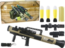 Rocket Launcher Toy with Sound and Light Effects