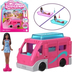 Mini Barbie Land – avtodom z mini punčko BARBIE