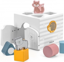 Lesena vstavljanka z živalmi