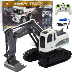 RC bagr na gosenicah 1:24 z osvetlitvijo in zvoki