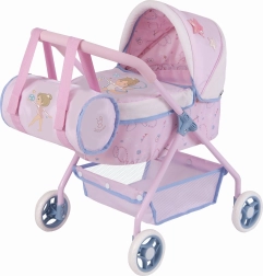 Moj prvi voziček za punčke z torbo Gala, 56 cm