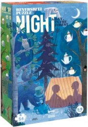 Dvosmerna sestavljanka Dan in noč v gozdu - 54 kosov