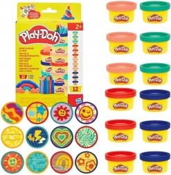 Play-Doh komplet plastelina v 12 lončkih
