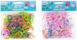 gumice Craft Bands – mešanica barv za pletenje zapestnic