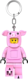 LEGO minifigurica obesek pujsek s svetilko