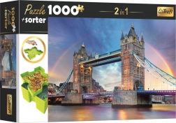 Trefl sestavljanka Tower Bridge London 1000 kosov s sorterjem