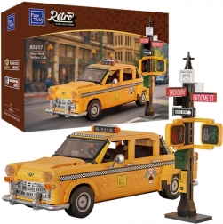 Gradbeni komplet Pantasy rumeni taksi Yellow Cab 36,5 cm, 1601 kos