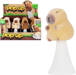 Poskakujoča kapibara igrača 10 cm