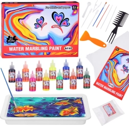 Ebru Water Marbling Kit – 12 Colors