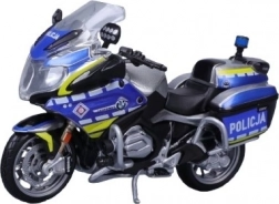 Kovinski model motornega kolesa poljske policije 1/18