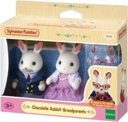 Sylvanian Families stari starši zajčkov s čokoladnimi ušeski