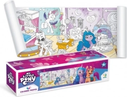 Plakat za barvanje My Little Pony 70 × 16 cm v darilni škatlici
