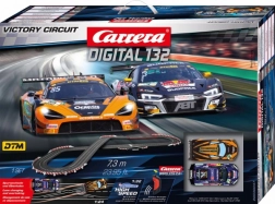 Avtocesta Carrera Digital 132 Victory Circuit 7,3 m z avtomobili McLaren 720S GT3 in Audi R8 LMS GT3