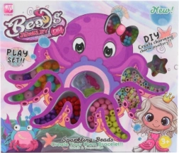 Plastični kroglici v škatlici z motivom hobotnice