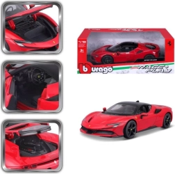 Kovinski model BBURAGO FERRARI SF90 STRADALE 1:18 rdeč