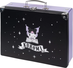 Baagl zložljiv šolski kovček Kuromi Fortune Dream s kovinskimi ojačitvami