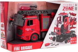 Vrteča gasilska enota z zvočno in vodno funkcijo