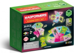 Magformers svetleči gradbeni set 20 kosov