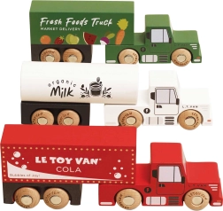 Le Toy Van wooden truck set for kids