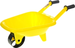 Plastično samokolnico za otroke rumena 60 × 25 × 30 cm