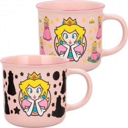 Barvno spreminjajoča skodelica z motivom PRINCESS PEACH 350 ml