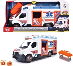 Otroško reševalno vozilo Dickie Toys SOS Mercedes-Benz s svetlobnimi in zvočnimi učinki