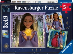 Ravensburger sestavljanka Disney Wish 3×49 kosov
