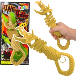 Grizeča dinozavrova kost – prijemalo, rjava