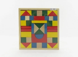 Lesene gradbene kocke 48 kos